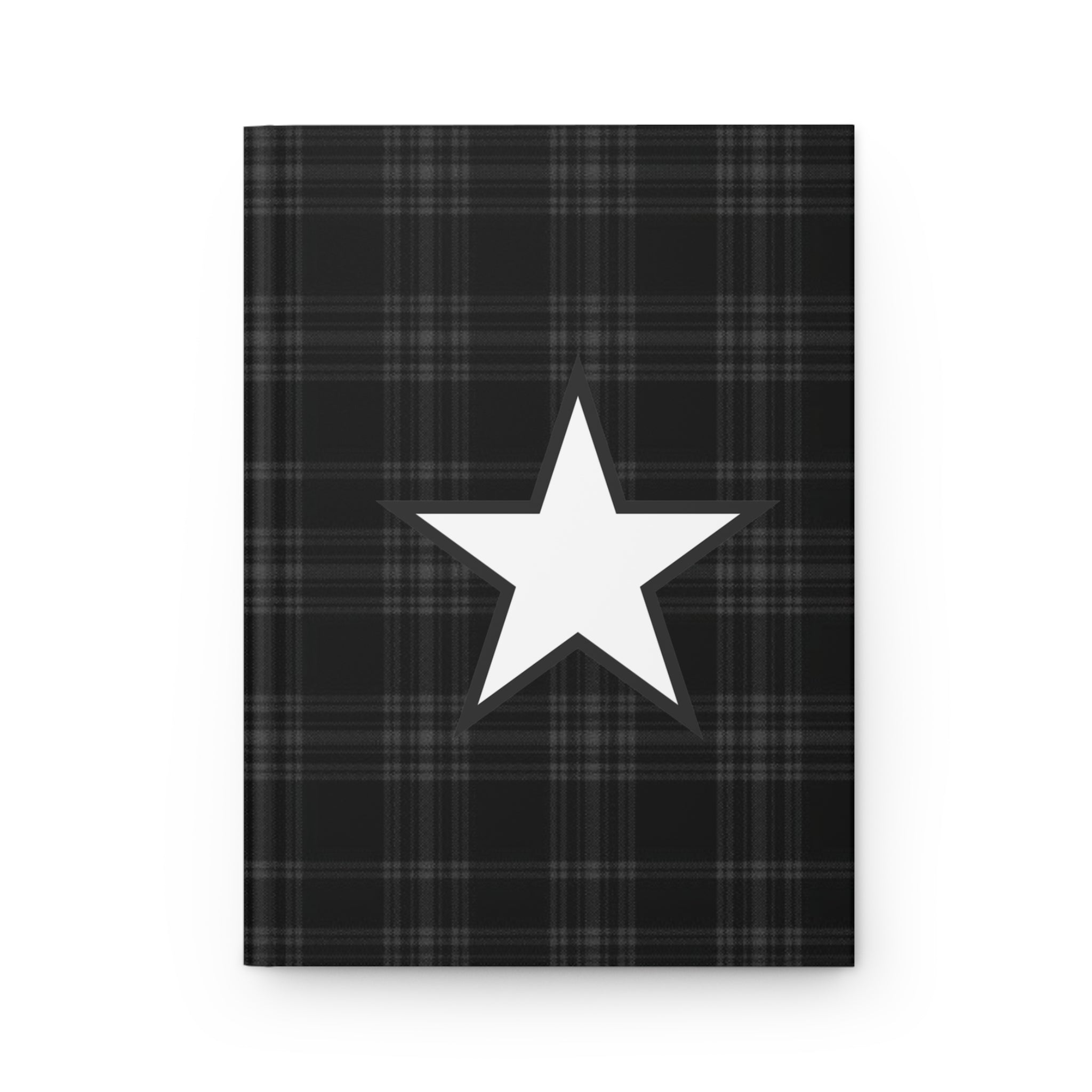 Plaid Star Hardcover Journal