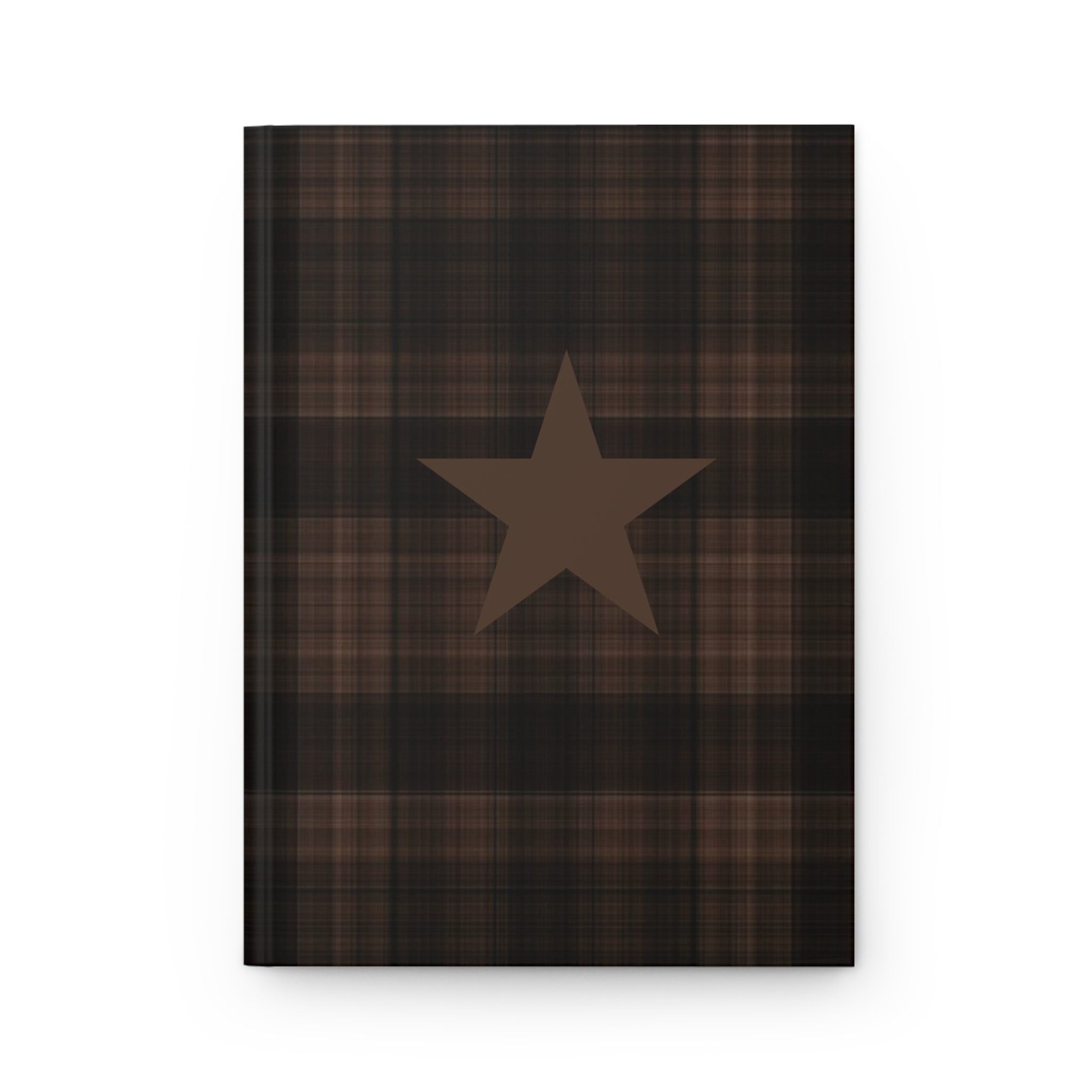 Plaid Star Hardcover Journal