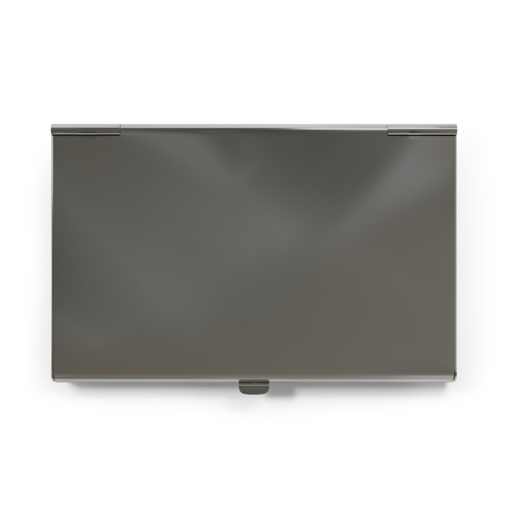 Leopard Print Metal Card Holder